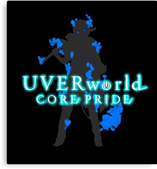 Rin Okumura Uverworld Core Pride Canvas Print By Assassinhedgie Redbubble