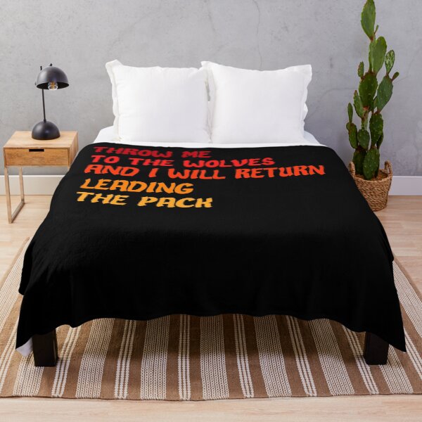 Item preview, Throw Me To The Wolves I'll Lead The Pack Entrepreneur|Success|Motivation|Inspiration|Self Made| designed and sold by BiagioDeFranco.