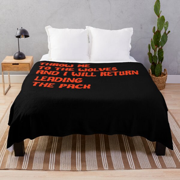 Item preview, Throw Me To The Wolves I'll Lead The Pack Entrepreneur|Success|Motivation|Inspiration|Self Made| designed and sold by BiagioDeFranco.