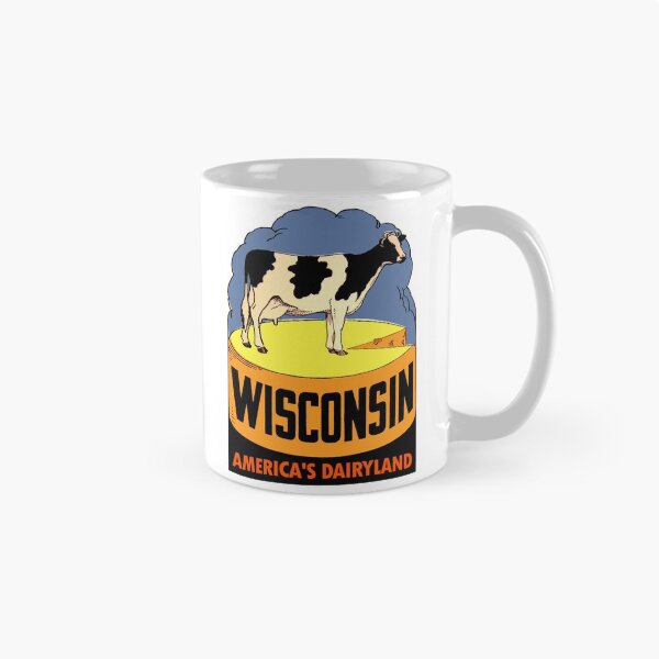 Item preview, Wisconsin State Vintage Travel Decal designed and sold by hilda74.