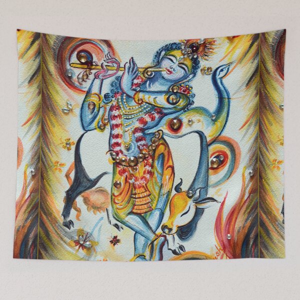 Item preview, Krishna Flute - Cow designed and sold by Harsh  Malik.