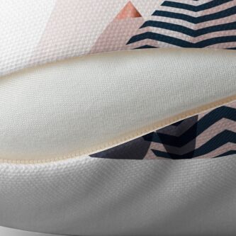 Alternate view of Scandinavian Mountains Throw Pillow