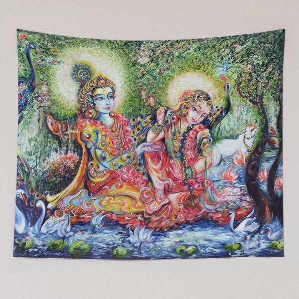 Item preview, Radha Krishna - Divine Lovers designed and sold by Harsh  Malik.