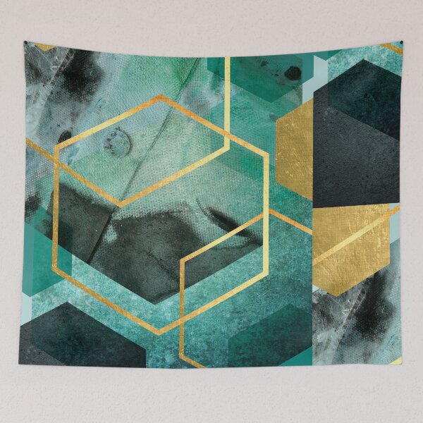 Item preview, Deep Teal Geo designed and sold by UrbanEpiphany.