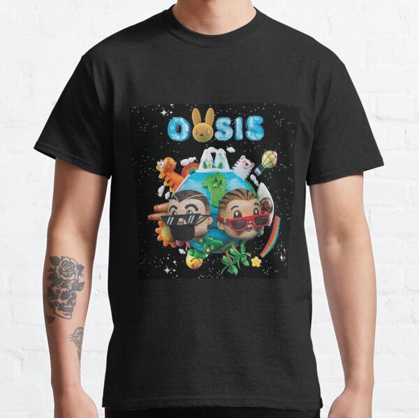 OASIS de J Balvin y Bad Bunny Camiseta clásica