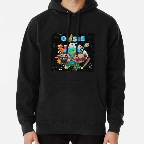 OASIS de J Balvin y Bad Bunny Sudadera con capucha