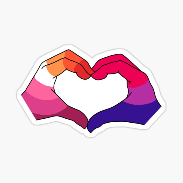 Item preview, lesbian bisexual solidarity designed and sold by butchspace.