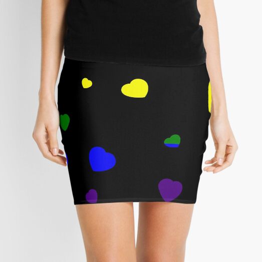 Chaotic Hearts, Pride Series - LGBT Mini Skirt