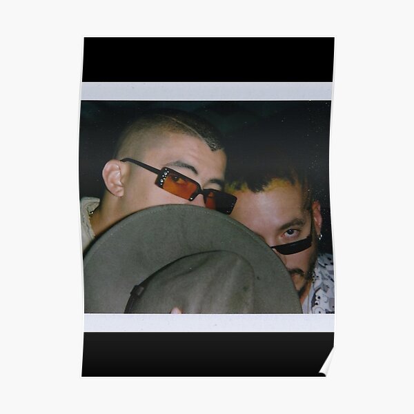 J Balvin con Bad Bunny Póster