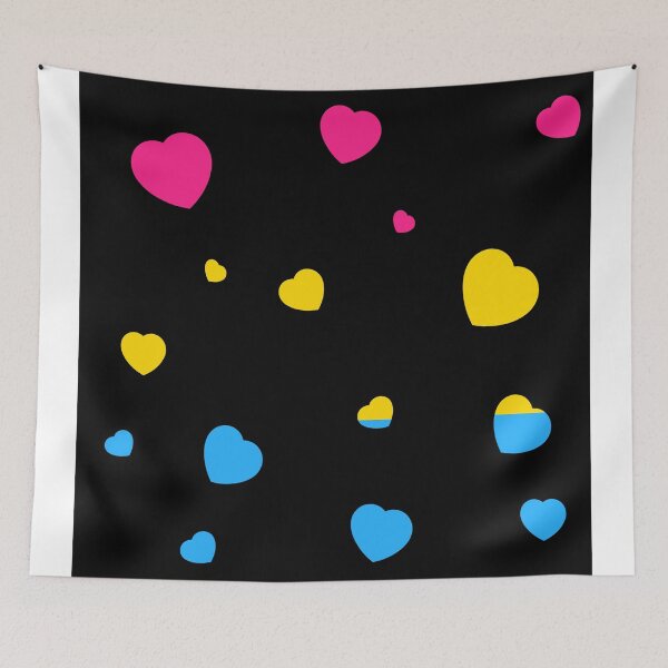 Item preview, Chaotic Hearts, Pride Series - Pansexual designed and sold by StephOBrien.