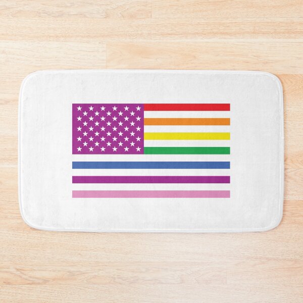 Item preview, Gay Pride - American Flag designed and sold by ShowYourPRIDE.