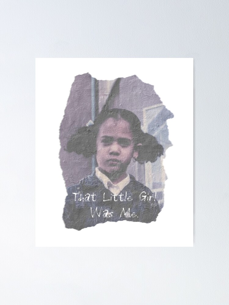 "That Little Girl Was Me Kamala Harris in 2020 Quote" Poster for Sale