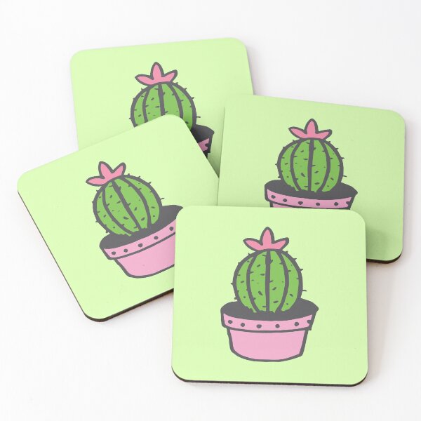 Item preview, cute pink cactus 2 designed and sold by thetypographer.