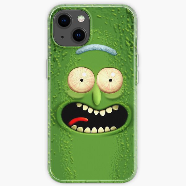 El increíble Pickle Rick Funda blanda para iPhone