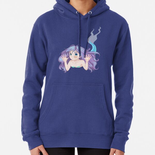 Playful Mermaid Pullover Hoodie