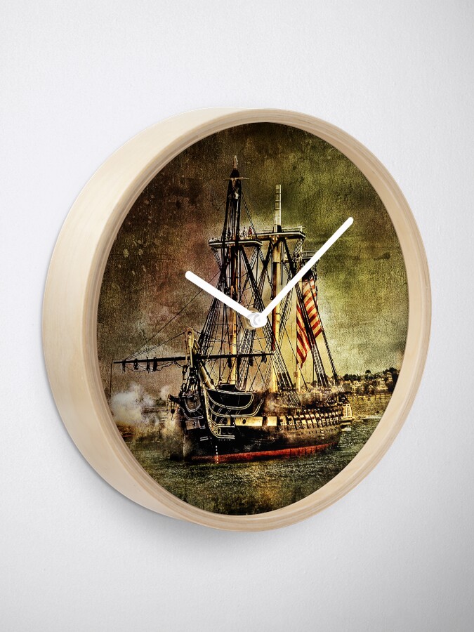 Alternate view of USS Constitution Clock