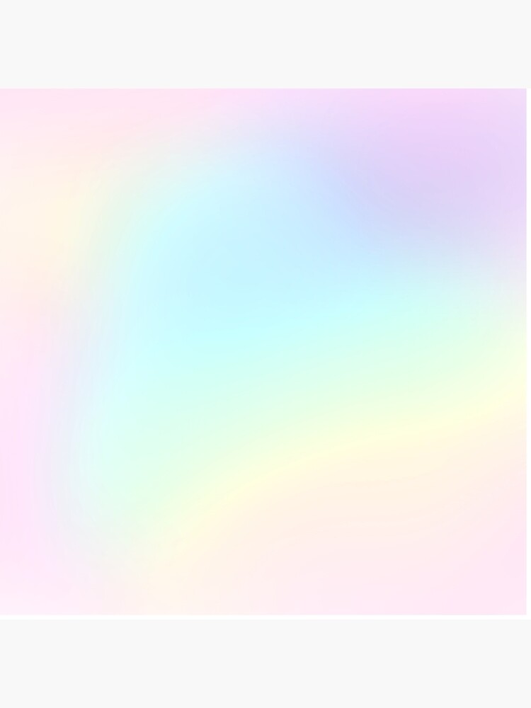 Pink Rainbow Gradient | Art Board Print