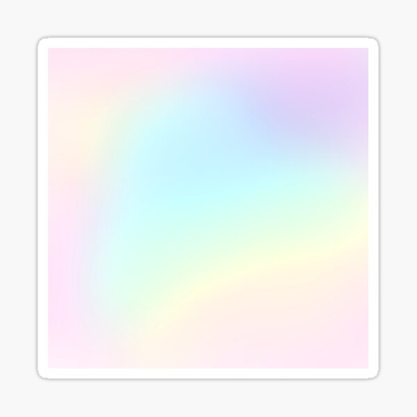 Vista previa del artículo con la obra «Diseño de arcoíris degradado en tonos pastel pálidos», diseñado y vendido por KelseyLovelle.