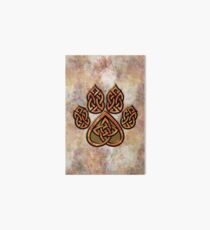 Celtic Knot Pawprint - Prints and Cards Art Board