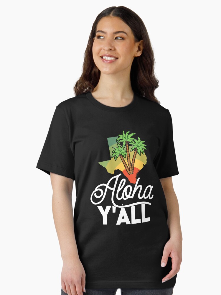 Aloha Y'all T Shirt Mens Womens Kids