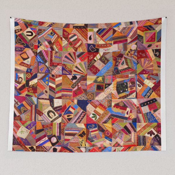 Artikelvorschau, Quilt Pattern schöne Patchwork Abstract Art entworfen und verkauft von VelcroFathoms.