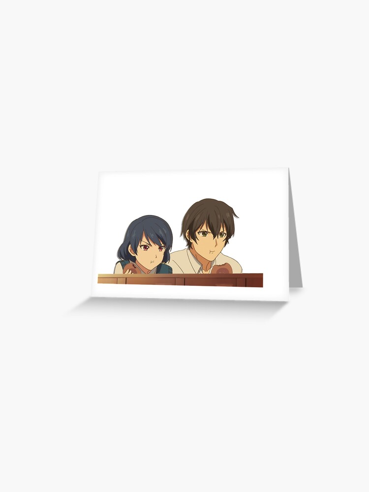 Domestic Girlfriend Rui Tachibana & Natsuo Fujii Illustration Card Japan