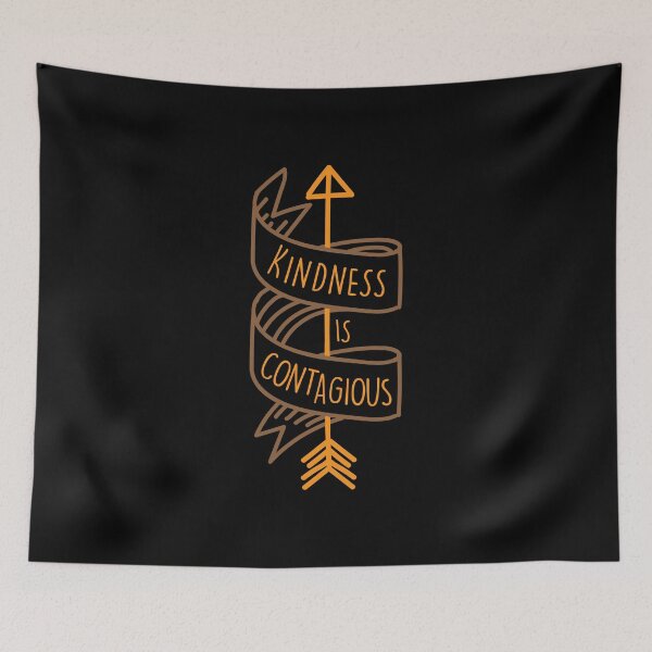 Item preview, Kindness Is Contagious print Teacher Kindness Gift designed and sold by woodsgoodsco.