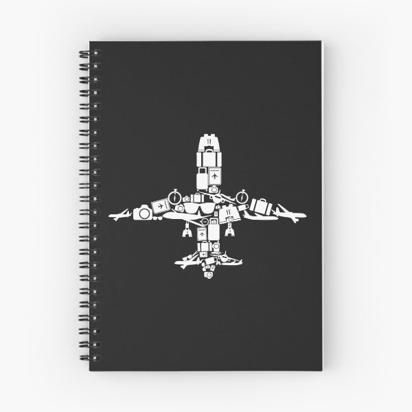 Item preview,  Plane made from Travel Things  / Travel Adventure Journey Trip Travel Addicted Sight Seeing World Trip World Travel World Tour Gift Idea designed and sold by SimonGs.