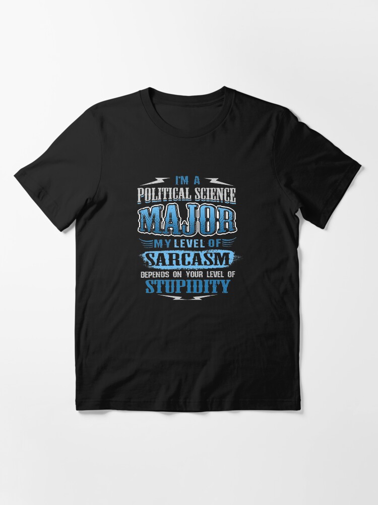political science t shirt design