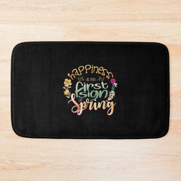 Item preview, Happiness Is The First Sign Of Spring Blooming Flowers Design designed and sold by woodsgoodsco.
