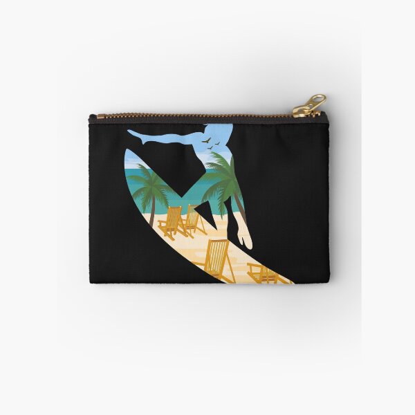 Item preview, Beach Surfing Lifestyle / Vacation Summer Sunshine Surfboard Palm Trees Ocean Surfin Surf Sport Cool Gift Idea designed and sold by SimonGs.
