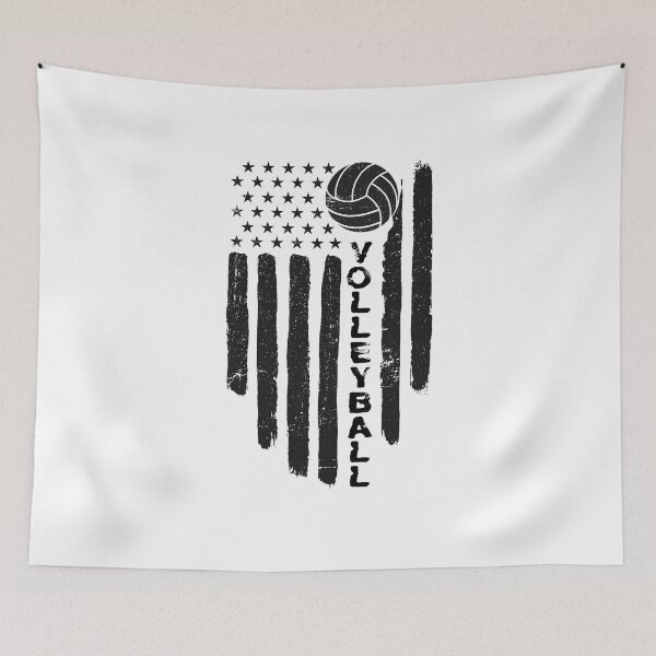 Item preview, Volleyball Flag Design And Stars Unity Team designed and sold by SilentEcho.