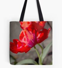 Red tulips Tote Bag