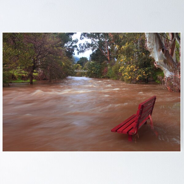 Item preview, Yarra in flood Warburton  designed and sold by Donovan Wilson.