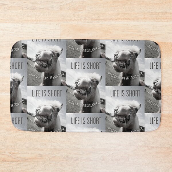 Item preview, Life is short, smile while you still have teeth designed and sold by Kerry Pritchard.
