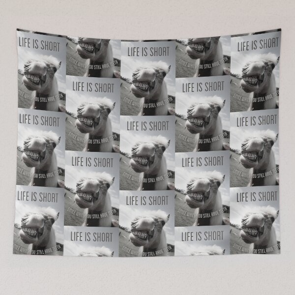 Item preview, Life is short, smile while you still have teeth designed and sold by Kerry Pritchard.
