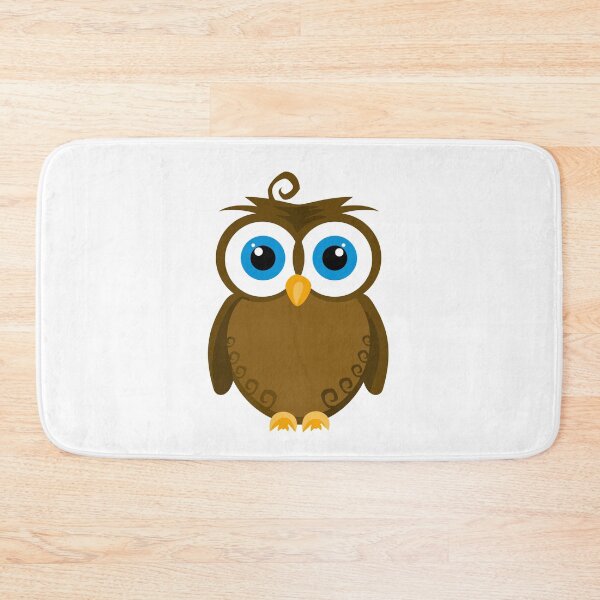 Item preview, Wide Eyed Brown Owl designed and sold by Cute and Funny Animal Art Designs.