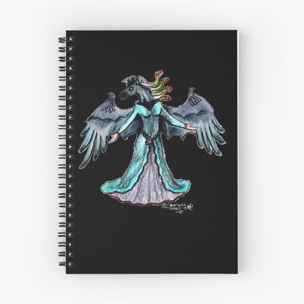 Item preview, Copy of Aganippe Pegasus Unicorn Horse Woman Equine Equus designed and sold by Stephanie Small.