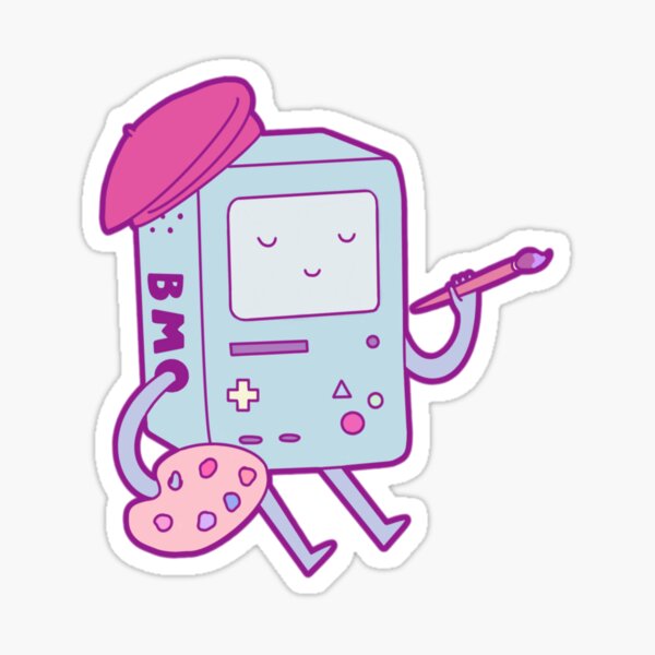 Artsy Beemo Sticker