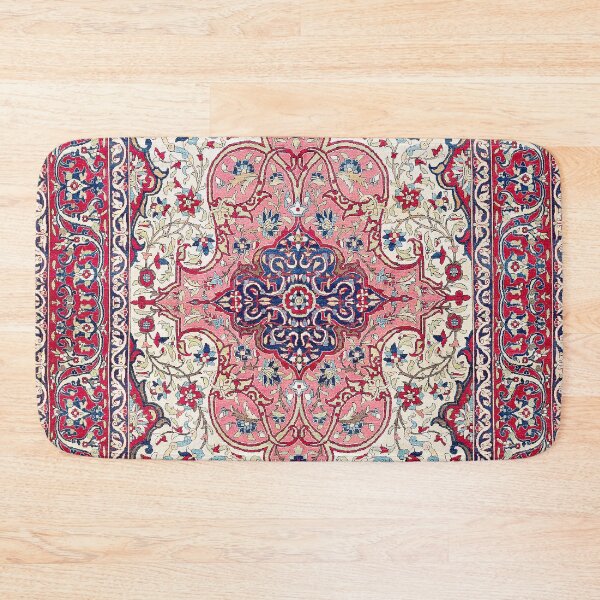 Item preview, Bakhtiari West Central Persian Rug Print designed and sold by Vicky Brago-Mitchell®.