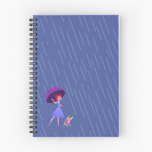 Item preview, Rainy Day Girl and French Bulldog designed and sold by Roberto Venegas.
