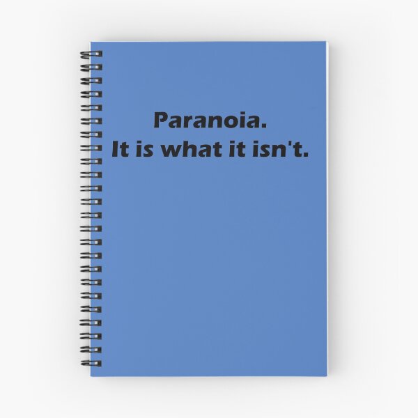 Item preview, Paranoia. It is what it isn't. designed and sold by IanBiAM.