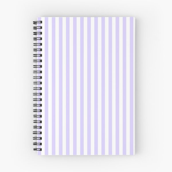 Item preview, Pale Lavender Violet and White Vertical Stripes designed and sold by ColorPatterns.