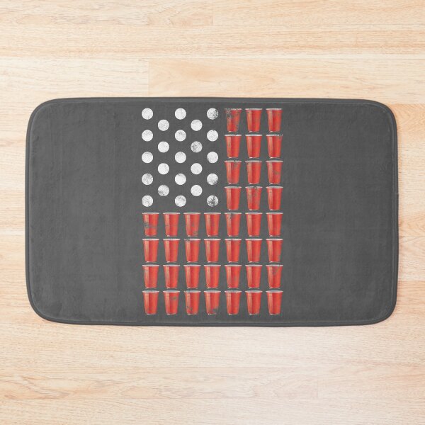 Item preview, Beer Pong American Flag - Patriotic 4th of July Party graphic designed and sold by bkfdesigns.