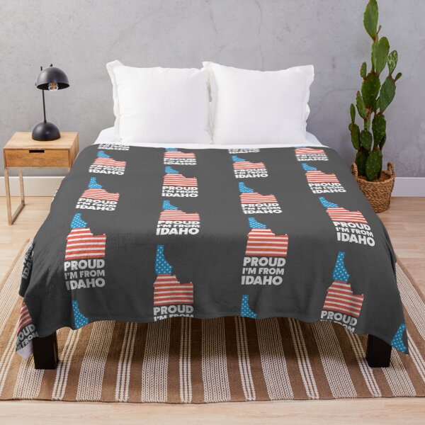 Item preview, Idaho American Flag - Fourth of July design designed and sold by bkfdesigns.