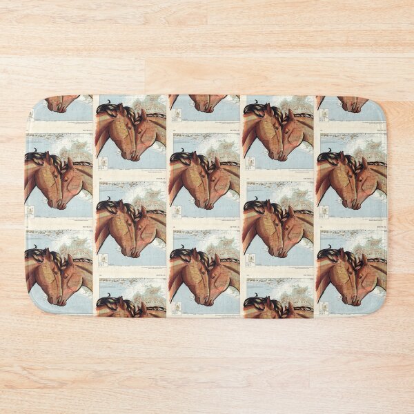 Item preview, Brumby Horse on Map designed and sold by Elizabeth Staley.