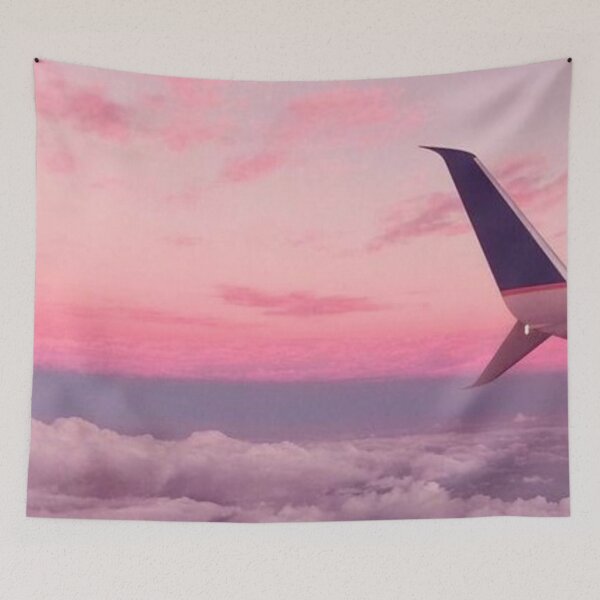 Item preview, airplane sunset designed and sold by starrily.