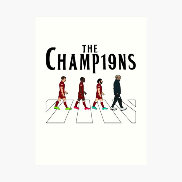 Liverpool FC: The Champions Art Print