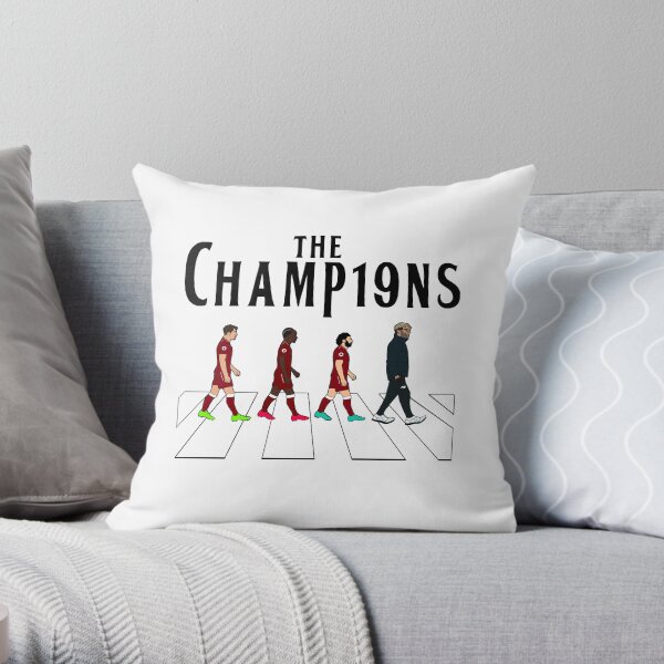 Liverpool FC: The Champions Throw Pillow
