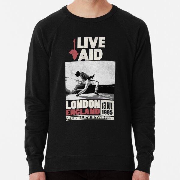 Live Aid at Wembley Lightweight Sweatshirt